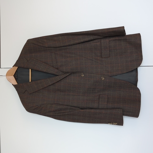 Custom Saks dress jacket 40R 100% wool - Picture 1 of 7